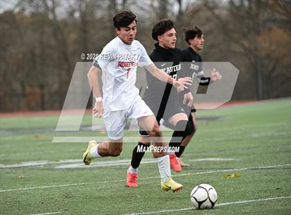 Thumbnail 1 in Ridgefield vs. Xavier (CIAC Class LL 2nd Round) photogallery.
