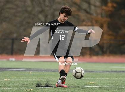 Thumbnail 1 in Ridgefield vs. Xavier (CIAC Class LL 2nd Round) photogallery.