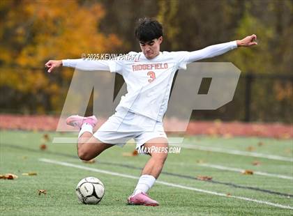 Thumbnail 1 in Ridgefield vs. Xavier (CIAC Class LL 2nd Round) photogallery.