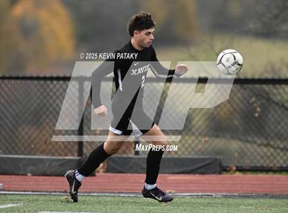 Thumbnail 3 in Ridgefield vs. Xavier (CIAC Class LL 2nd Round) photogallery.