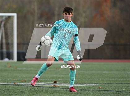 Thumbnail 2 in Ridgefield vs. Xavier (CIAC Class LL 2nd Round) photogallery.