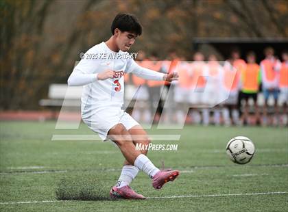 Thumbnail 3 in Ridgefield vs. Xavier (CIAC Class LL 2nd Round) photogallery.