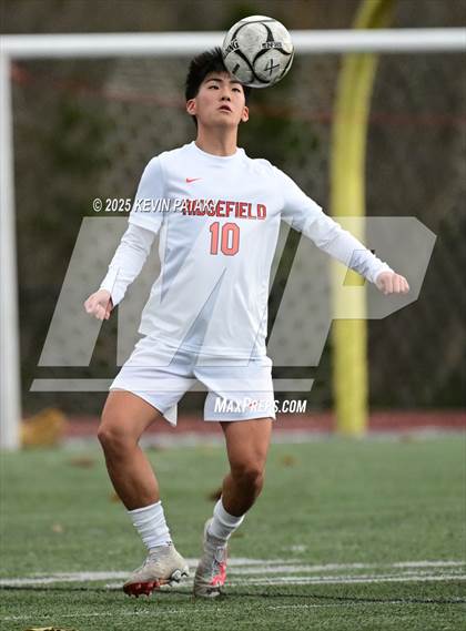Thumbnail 1 in Ridgefield vs. Xavier (CIAC Class LL 2nd Round) photogallery.