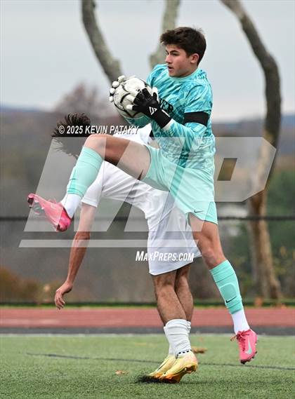 Thumbnail 2 in Ridgefield vs. Xavier (CIAC Class LL 2nd Round) photogallery.