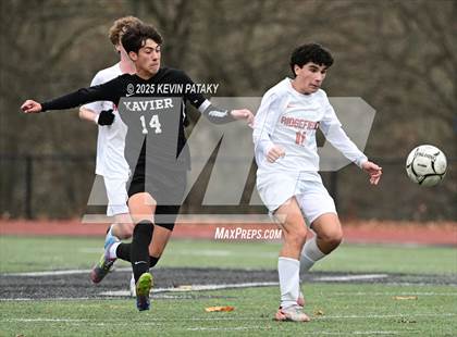 Thumbnail 3 in Ridgefield vs. Xavier (CIAC Class LL 2nd Round) photogallery.