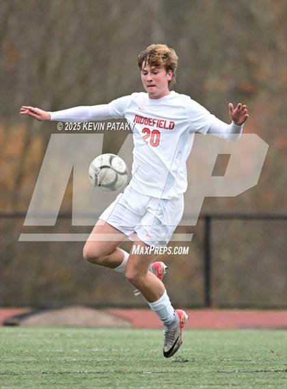 Thumbnail 2 in Ridgefield vs. Xavier (CIAC Class LL 2nd Round) photogallery.