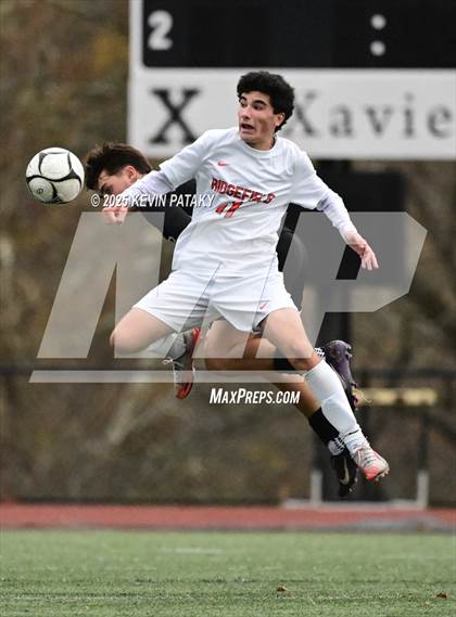Thumbnail 3 in Ridgefield vs. Xavier (CIAC Class LL 2nd Round) photogallery.