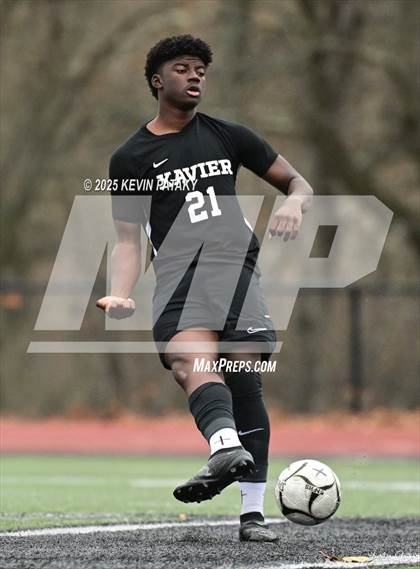 Thumbnail 2 in Ridgefield vs. Xavier (CIAC Class LL 2nd Round) photogallery.