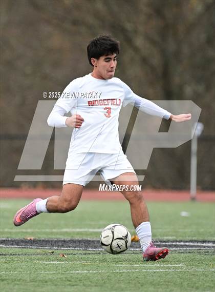 Thumbnail 1 in Ridgefield vs. Xavier (CIAC Class LL 2nd Round) photogallery.