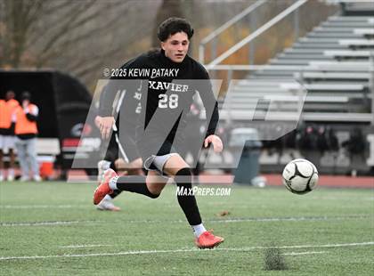 Thumbnail 1 in Ridgefield vs. Xavier (CIAC Class LL 2nd Round) photogallery.