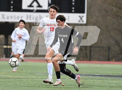 Thumbnail 1 in Ridgefield vs. Xavier (CIAC Class LL 2nd Round) photogallery.