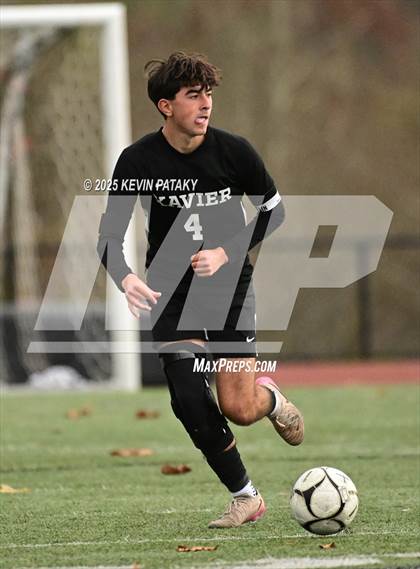 Thumbnail 1 in Ridgefield vs. Xavier (CIAC Class LL 2nd Round) photogallery.