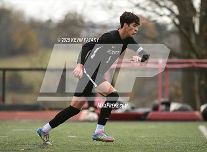 Thumbnail 1 in Ridgefield vs. Xavier (CIAC Class LL 2nd Round) photogallery.