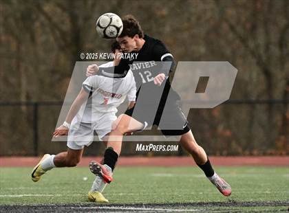 Thumbnail 1 in Ridgefield vs. Xavier (CIAC Class LL 2nd Round) photogallery.