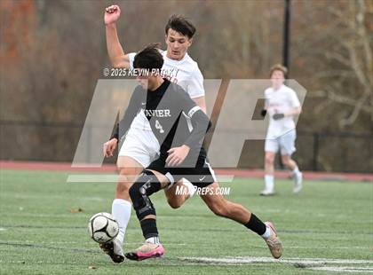 Thumbnail 2 in Ridgefield vs. Xavier (CIAC Class LL 2nd Round) photogallery.