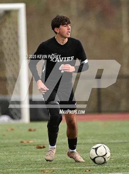 Thumbnail 2 in Ridgefield vs. Xavier (CIAC Class LL 2nd Round) photogallery.