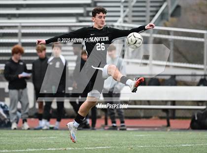 Thumbnail 2 in Ridgefield vs. Xavier (CIAC Class LL 2nd Round) photogallery.