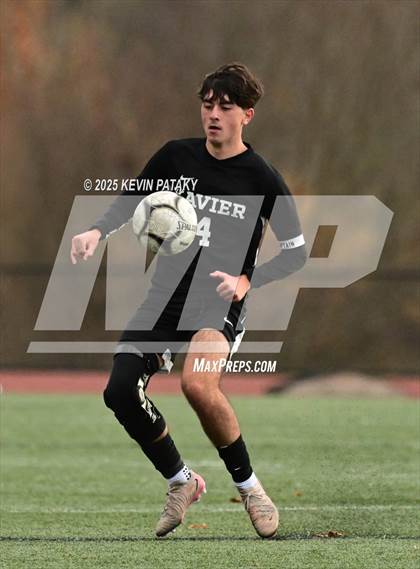 Thumbnail 3 in Ridgefield vs. Xavier (CIAC Class LL 2nd Round) photogallery.