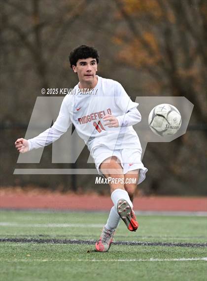 Thumbnail 2 in Ridgefield vs. Xavier (CIAC Class LL 2nd Round) photogallery.