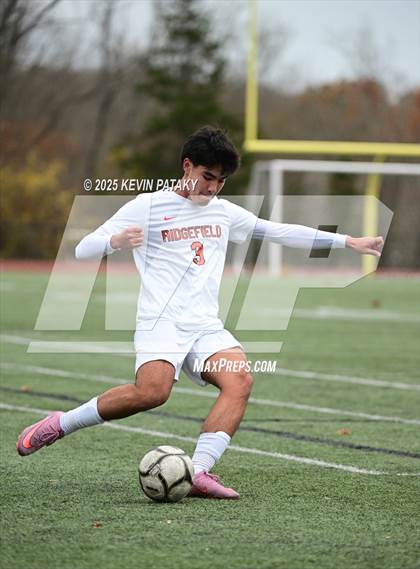Thumbnail 2 in Ridgefield vs. Xavier (CIAC Class LL 2nd Round) photogallery.
