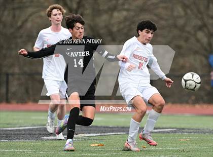 Thumbnail 1 in Ridgefield vs. Xavier (CIAC Class LL 2nd Round) photogallery.