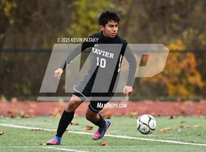 Thumbnail 1 in Ridgefield vs. Xavier (CIAC Class LL 2nd Round) photogallery.