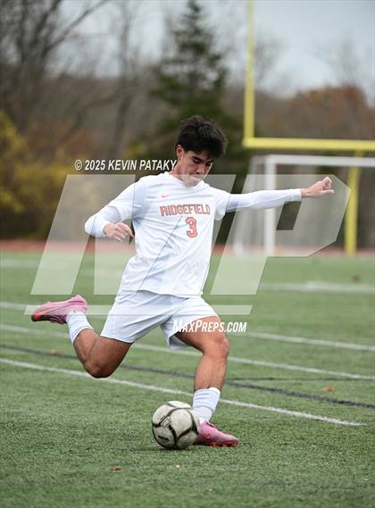 Thumbnail 1 in Ridgefield vs. Xavier (CIAC Class LL 2nd Round) photogallery.