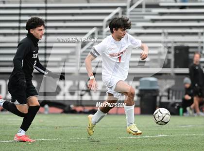 Thumbnail 1 in Ridgefield vs. Xavier (CIAC Class LL 2nd Round) photogallery.