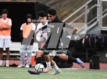 Thumbnail 3 in Ridgefield vs. Xavier (CIAC Class LL 2nd Round) photogallery.
