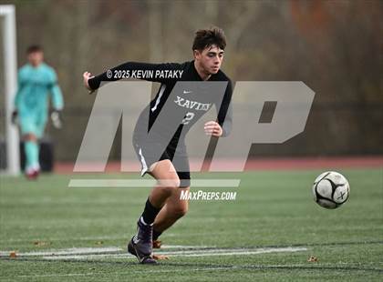 Thumbnail 3 in Ridgefield vs. Xavier (CIAC Class LL 2nd Round) photogallery.