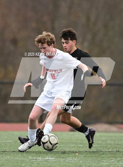 Thumbnail 2 in Ridgefield vs. Xavier (CIAC Class LL 2nd Round) photogallery.