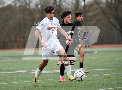 Thumbnail 3 in Ridgefield vs. Xavier (CIAC Class LL 2nd Round) photogallery.
