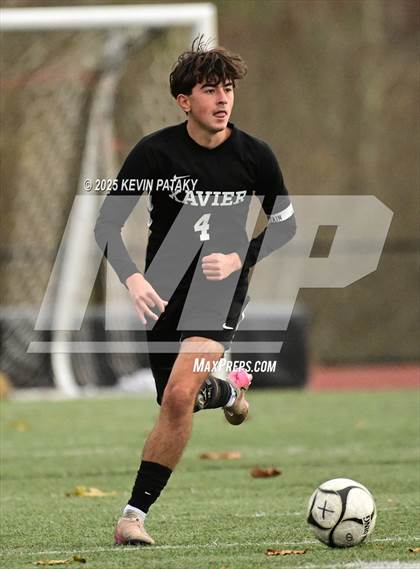 Thumbnail 3 in Ridgefield vs. Xavier (CIAC Class LL 2nd Round) photogallery.