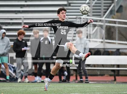 Thumbnail 1 in Ridgefield vs. Xavier (CIAC Class LL 2nd Round) photogallery.