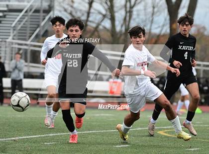 Thumbnail 1 in Ridgefield vs. Xavier (CIAC Class LL 2nd Round) photogallery.