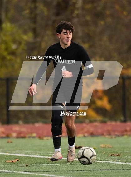 Thumbnail 3 in Ridgefield vs. Xavier (CIAC Class LL 2nd Round) photogallery.