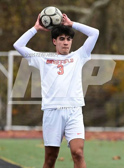 Thumbnail 2 in Ridgefield vs. Xavier (CIAC Class LL 2nd Round) photogallery.