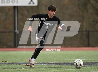 Thumbnail 2 in Ridgefield vs. Xavier (CIAC Class LL 2nd Round) photogallery.