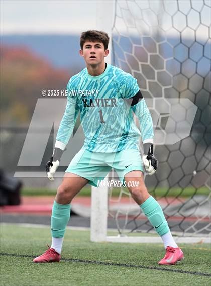 Thumbnail 1 in Ridgefield vs. Xavier (CIAC Class LL 2nd Round) photogallery.