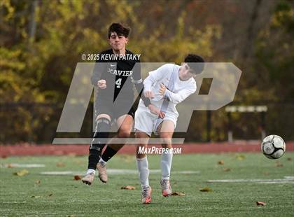 Thumbnail 1 in Ridgefield vs. Xavier (CIAC Class LL 2nd Round) photogallery.