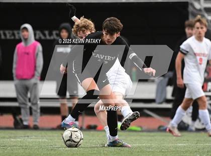 Thumbnail 2 in Ridgefield vs. Xavier (CIAC Class LL 2nd Round) photogallery.