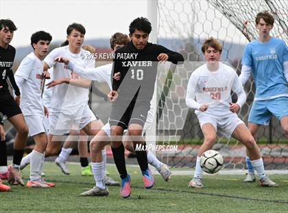 Thumbnail 2 in Ridgefield vs. Xavier (CIAC Class LL 2nd Round) photogallery.