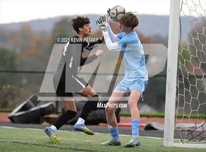 Thumbnail 2 in Ridgefield vs. Xavier (CIAC Class LL 2nd Round) photogallery.
