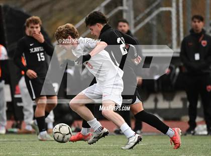 Thumbnail 3 in Ridgefield vs. Xavier (CIAC Class LL 2nd Round) photogallery.