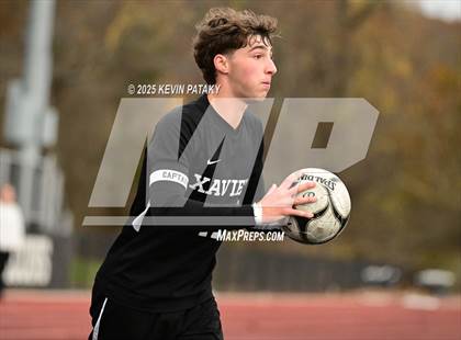 Thumbnail 1 in Ridgefield vs. Xavier (CIAC Class LL 2nd Round) photogallery.