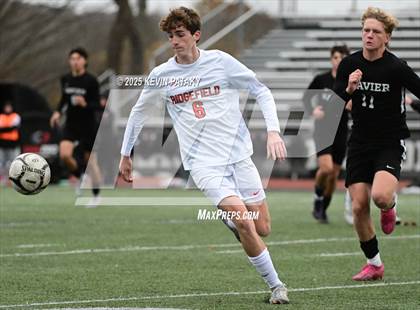 Thumbnail 2 in Ridgefield vs. Xavier (CIAC Class LL 2nd Round) photogallery.