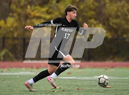 Thumbnail 1 in Ridgefield vs. Xavier (CIAC Class LL 2nd Round) photogallery.