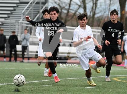 Thumbnail 2 in Ridgefield vs. Xavier (CIAC Class LL 2nd Round) photogallery.
