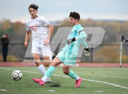 Thumbnail 3 in Ridgefield vs. Xavier (CIAC Class LL 2nd Round) photogallery.