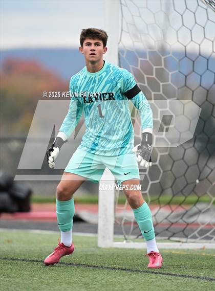 Thumbnail 3 in Ridgefield vs. Xavier (CIAC Class LL 2nd Round) photogallery.